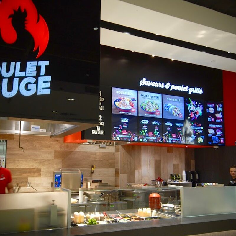Poulet Rouge - Restaurants Barbecue-BBQs, Grillades, Burgers, Rôtisseries, Salades de Québec