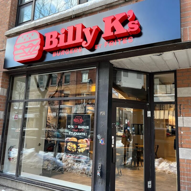 Billy K's - Restaurants de Montréal
