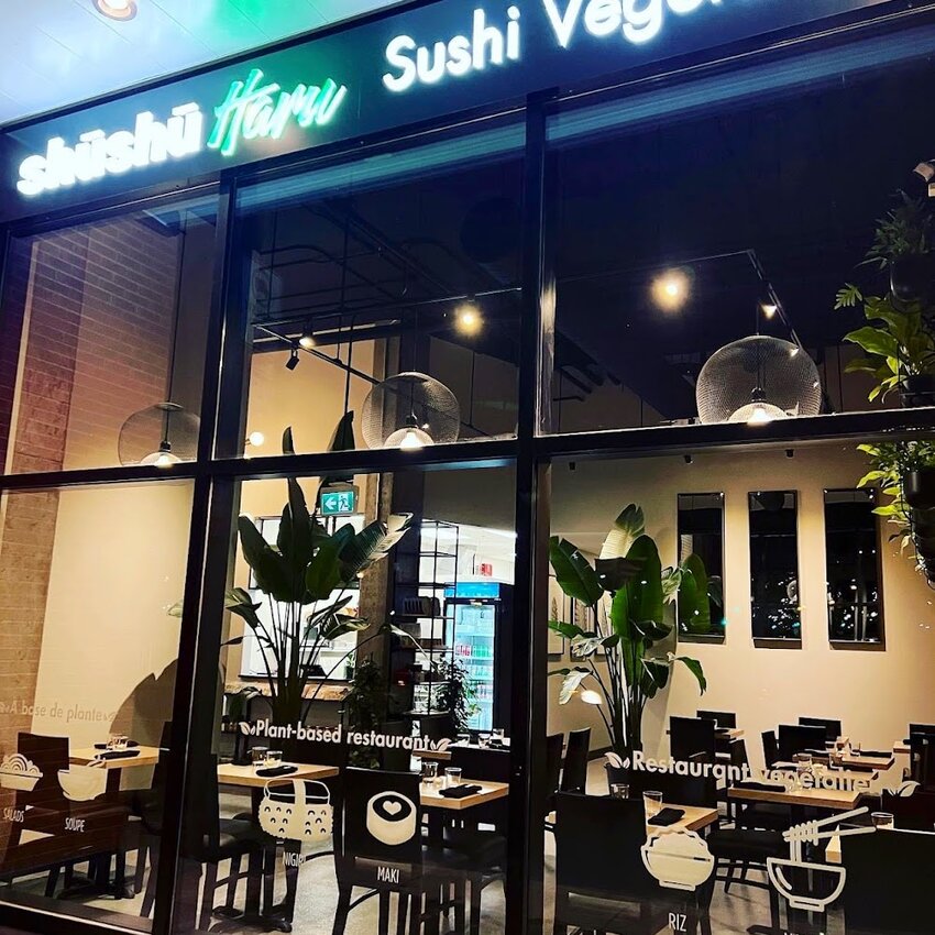 Shushu Haru - Restaurants Options v&eacute;g&eacute;taliennes Ouverts midi Montr&eacute;al
