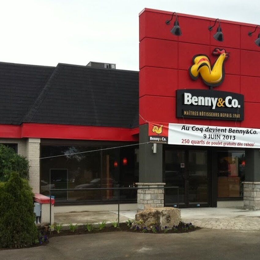 R&ocirc;tisserie Benny - Restaurants Barbecue-BBQs, Poutines, Poulet-Frit pr&egrave;s de: J2G4E8