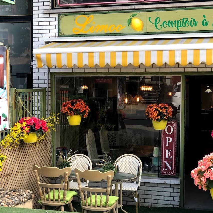 Limoo, La Maison du Smoothie et Cafe - Restaurants Barbecue-BBQs, Sandwichs, Sant&eacute; pr&egrave;s de: H2V4E4