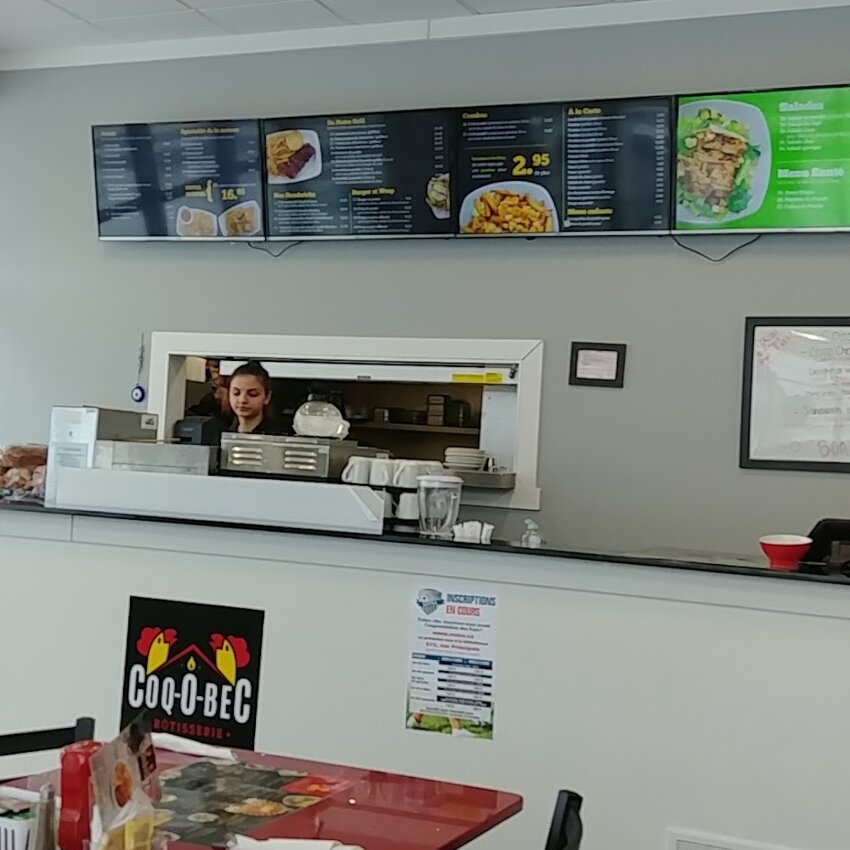 Rotisserie Coq-O-Bec - Restaurants pr&egrave;s de: J0L1N0
