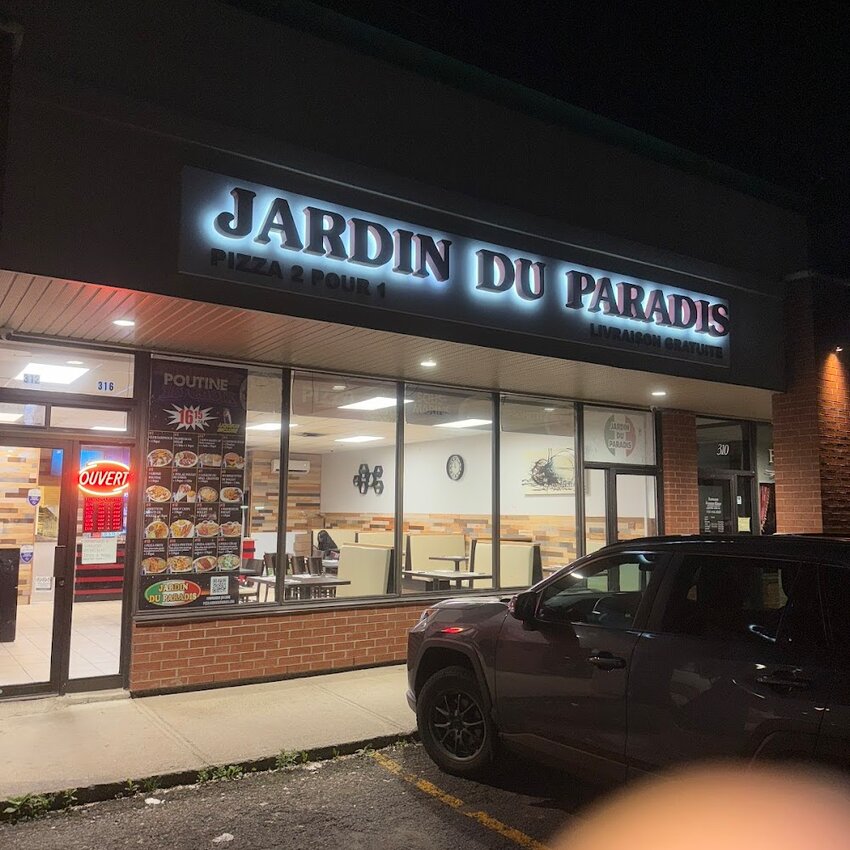 Jardin du Paradis - Restaurants pr&egrave;s de: J3G2M2