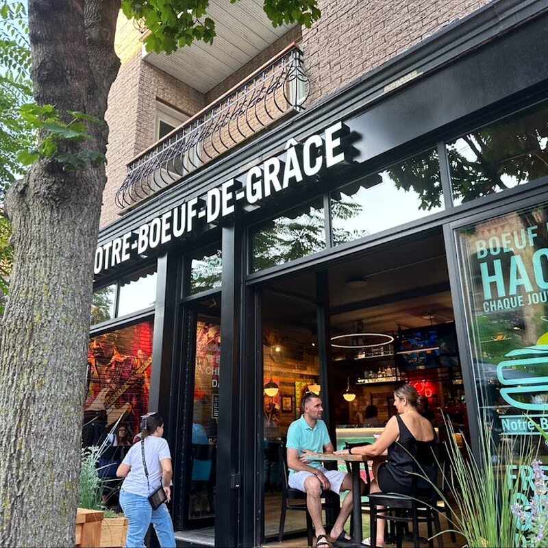 Notre-Boeuf-de-Gr&acirc;ce - Restaurants de Montr&eacute;al