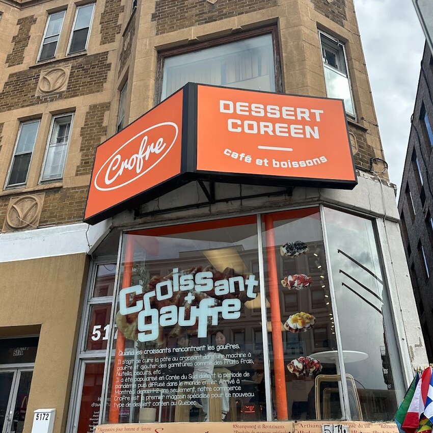 Dessert Cor&eacute;en Crofre - Tea, Pastries Restaurants Near: H4A2B2