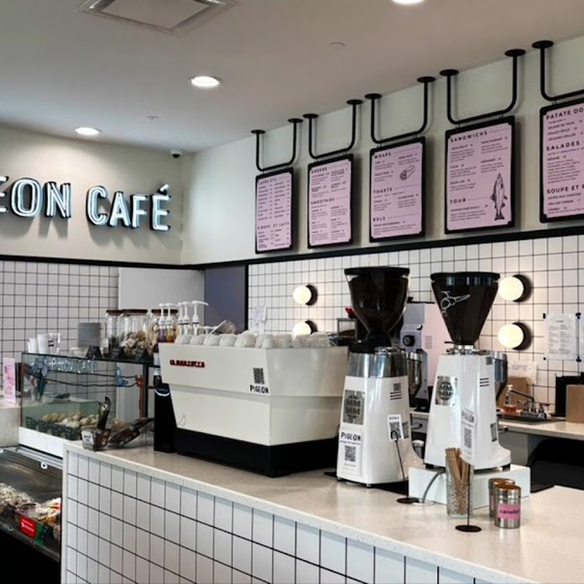 Pigeon Espresso Bar - Restaurants Comptoir-Boutique &agrave; Sainte-Doroth&eacute;e