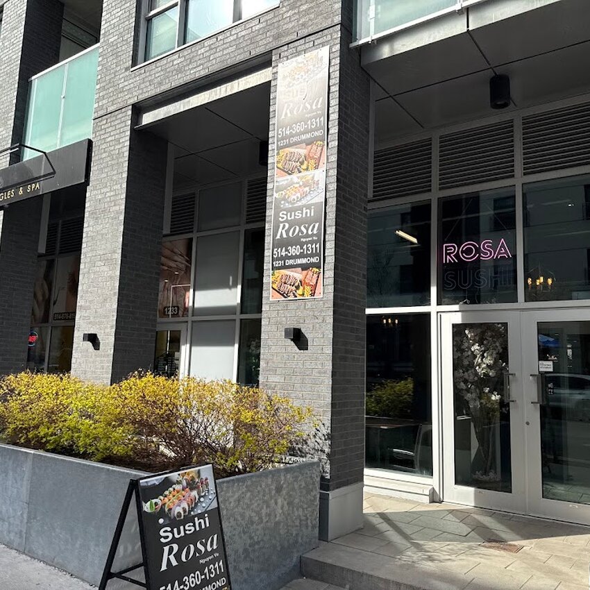 Sushi Rosa - Restaurants Soupes pr&egrave;s de: H4E1A2