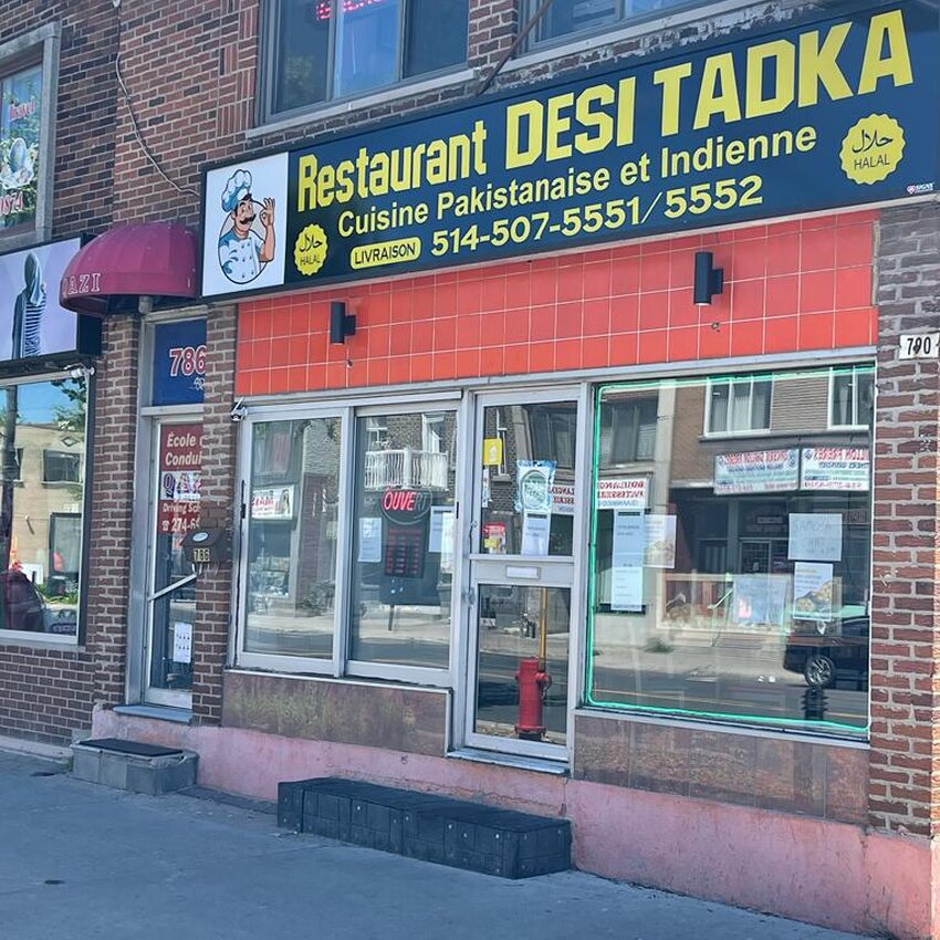 Desi Tadka Restaurant - Soups, Poutine Restaurants Near: H2V4E4