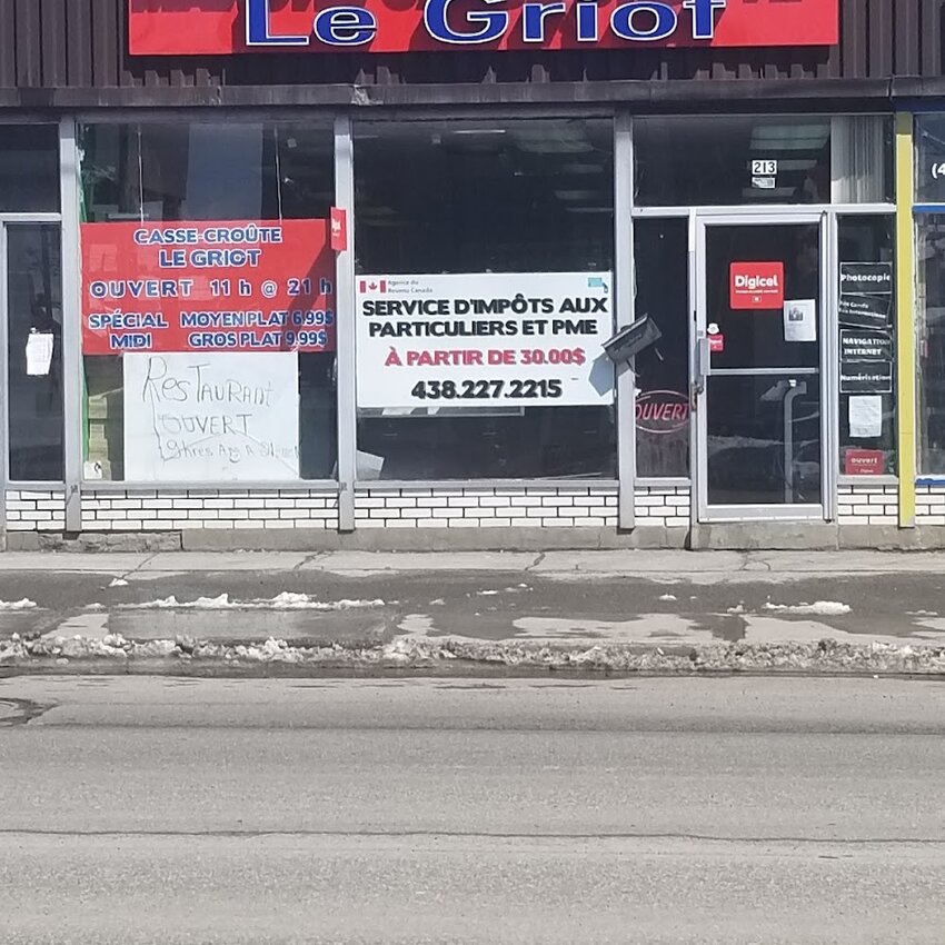 March&eacute; Casse-Cro&ucirc;te Le Griot - Restaurants in Laval-des-Rapides