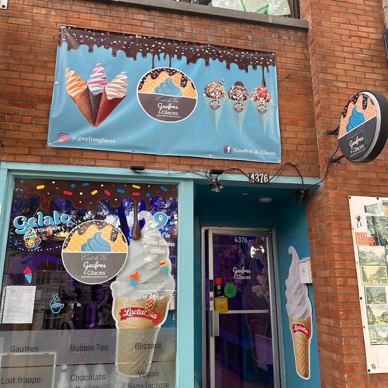 Gaufres & Glaces - Ice Cream in Montreal