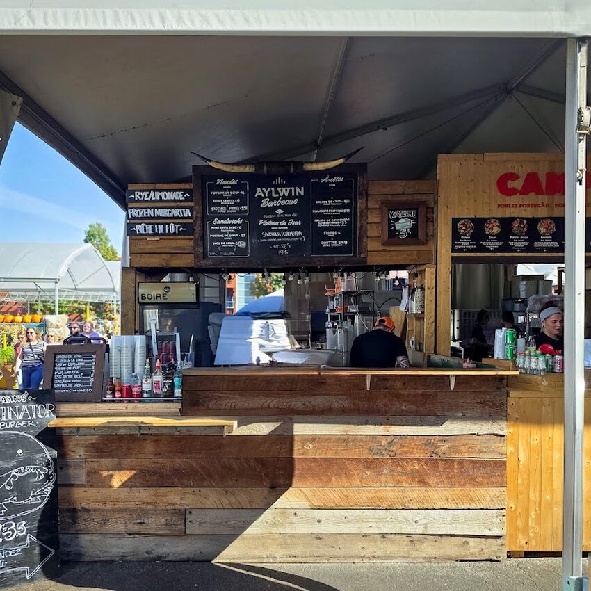 Aylwin Barbecue - American, Breakfast, Bubble Tea Restaurants Near: H4E3H5