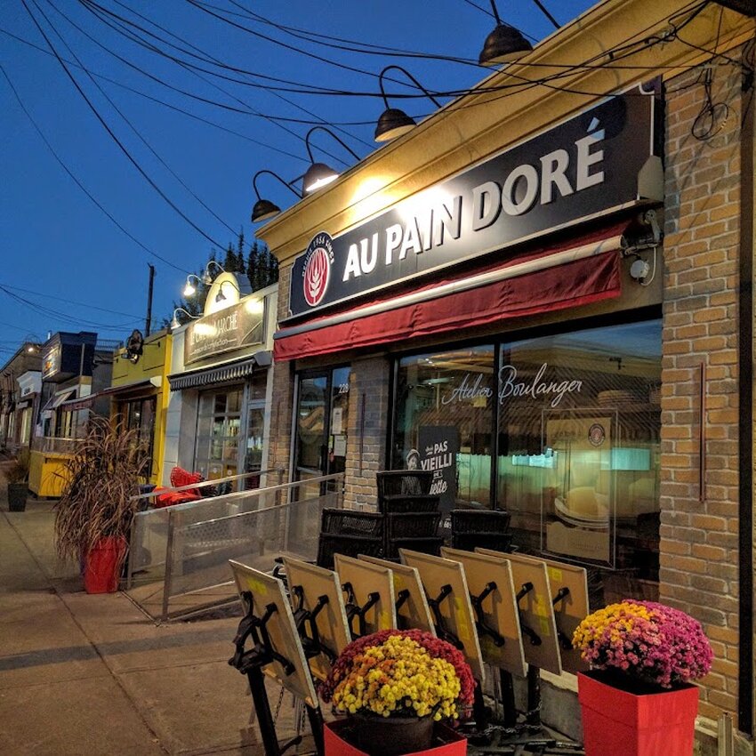 Boulangerie Au Pain Dor&eacute; - Restaurants pr&egrave;s de: H2S2L3