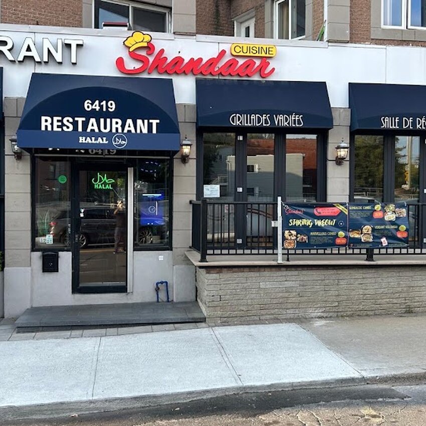 Shandaar Cuisine - Restaurants pr&egrave;s de: H4K2V6