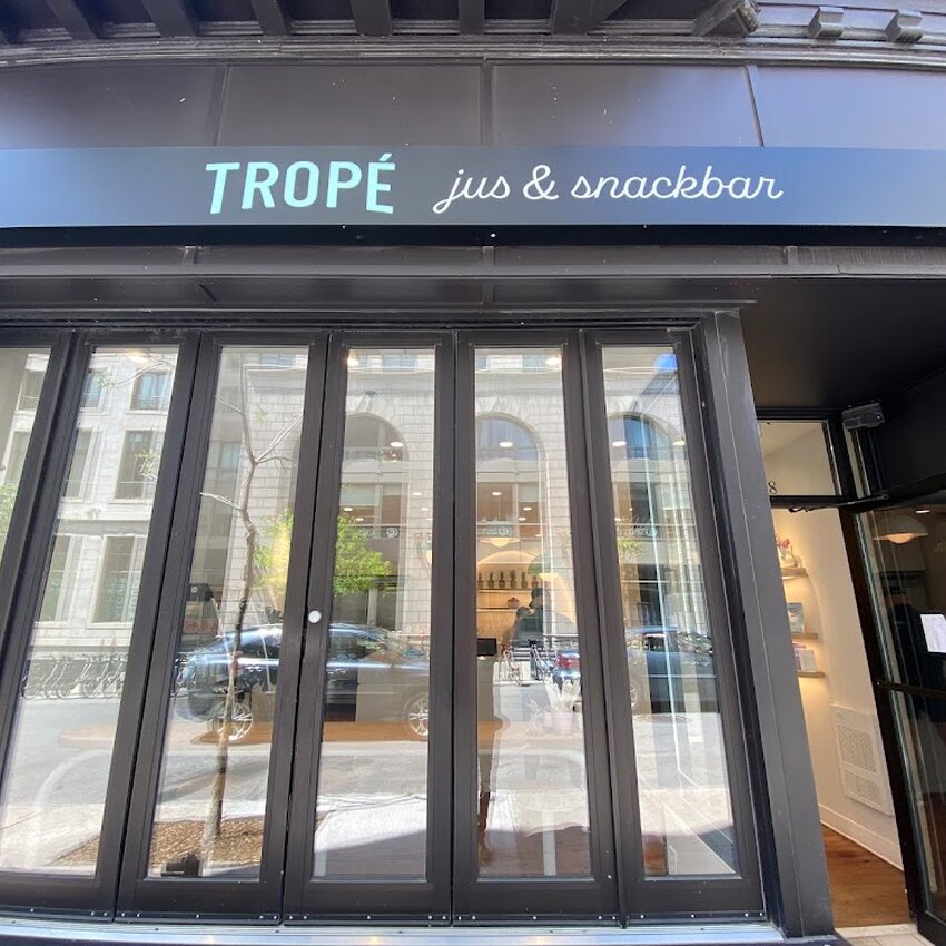 Trop&eacute; - Restaurants pr&egrave;s de: H3G2B6