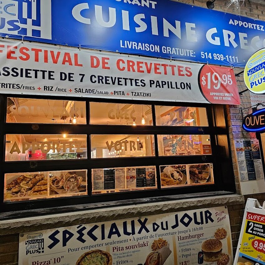 Souvlaki Grec Plus - Takeout Available Restaurants in Montreal-Southwest