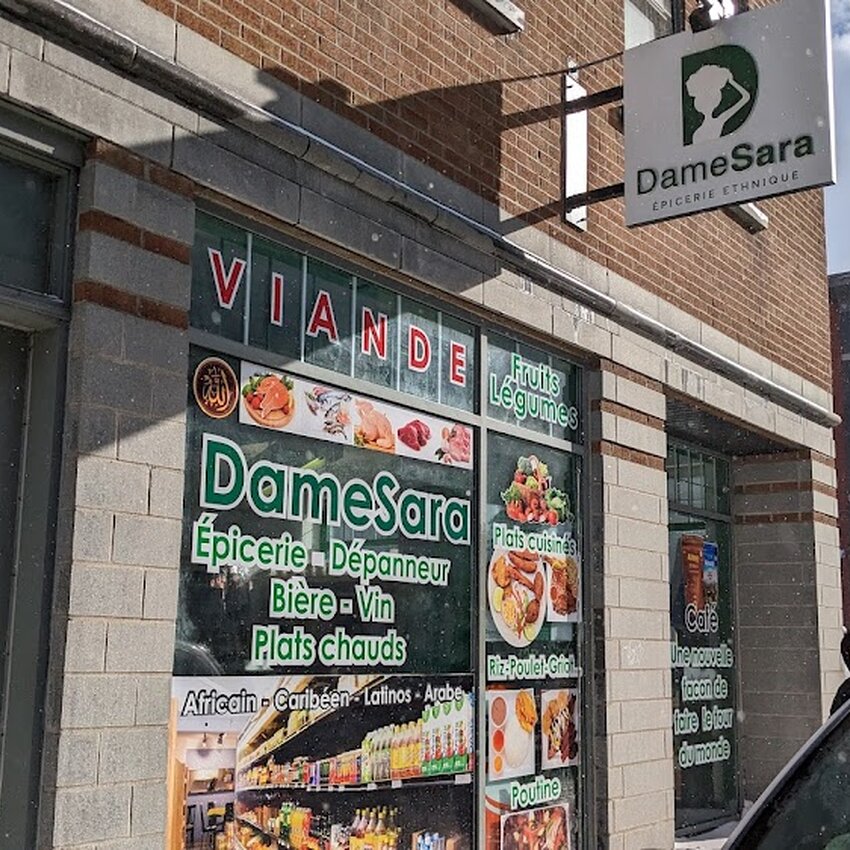 Damesara &eacute;picerie ethnique - Restaurants pr&egrave;s de: J7Y1S1