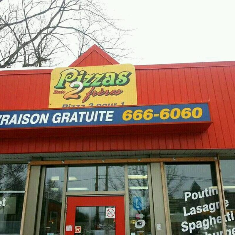 Pizza aux deux frères - Restaurants Grillades, Italiens, Pizza, Salades, Pâtes de Québec