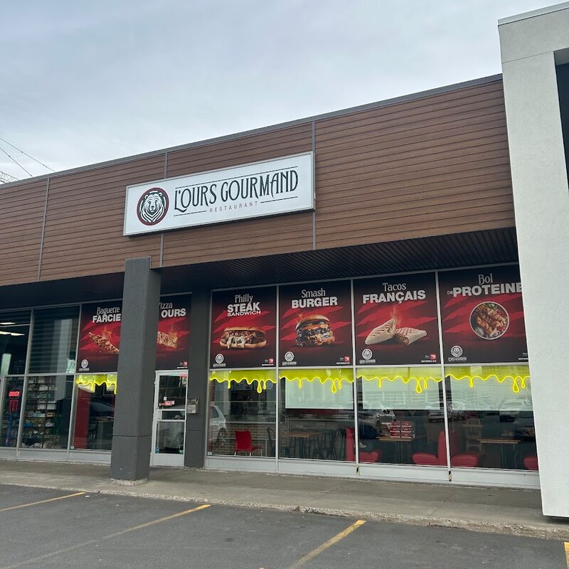 Restaurant L'ours Gourmand - Grill, Italian, Pizza, Salads, Pasta Restaurants in Quebec