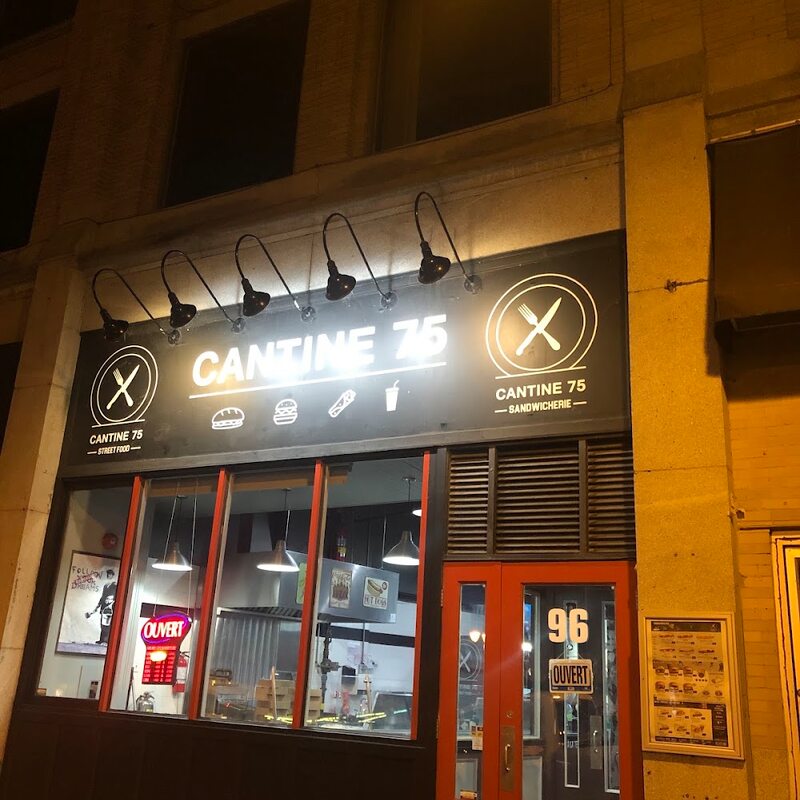 Cantine 75 - Restaurants de Sherbrooke