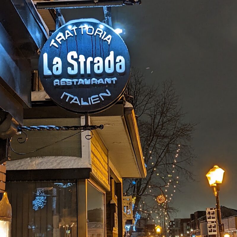 Trattoria la Strada - Restaurants Pizza, Th&eacute; de Montr&eacute;al