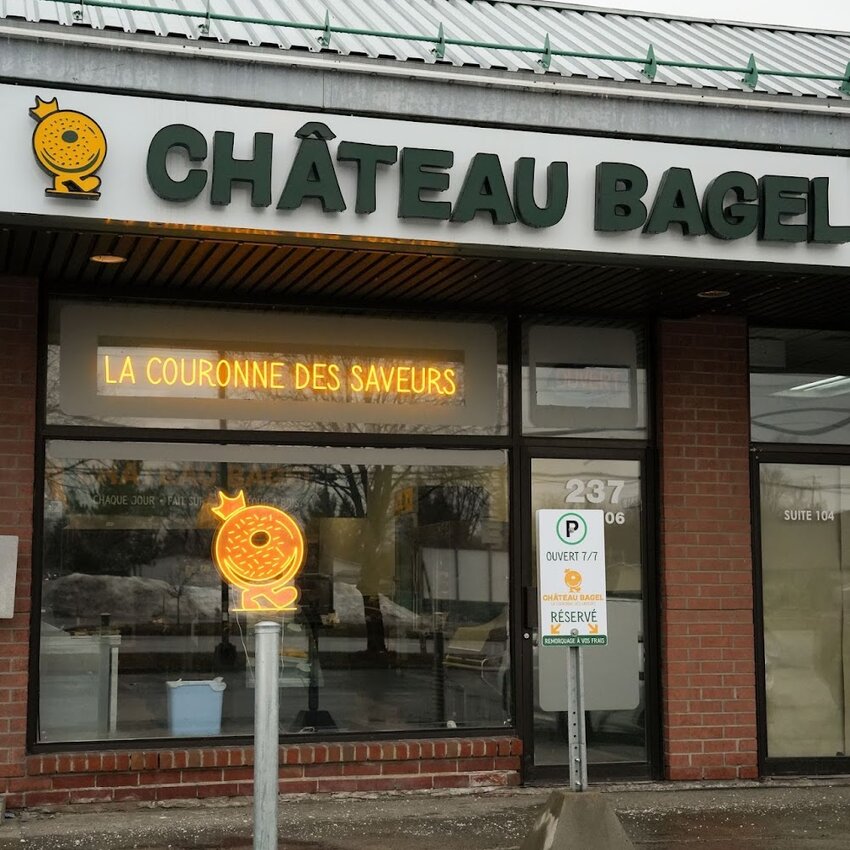 Ch&acirc;teau Bagel - Restaurants Livraison pr&egrave;s de: J6K3M3
