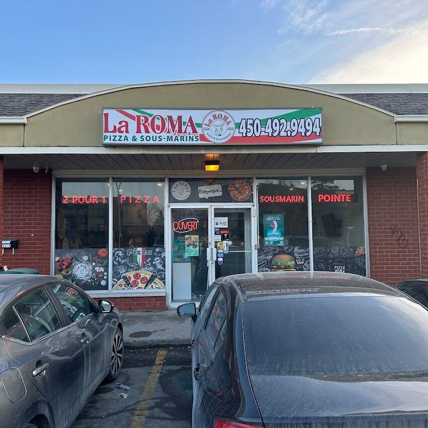 Pizza Roma - Restaurants Pizza, P&acirc;tes pr&egrave;s de: J6X4E4