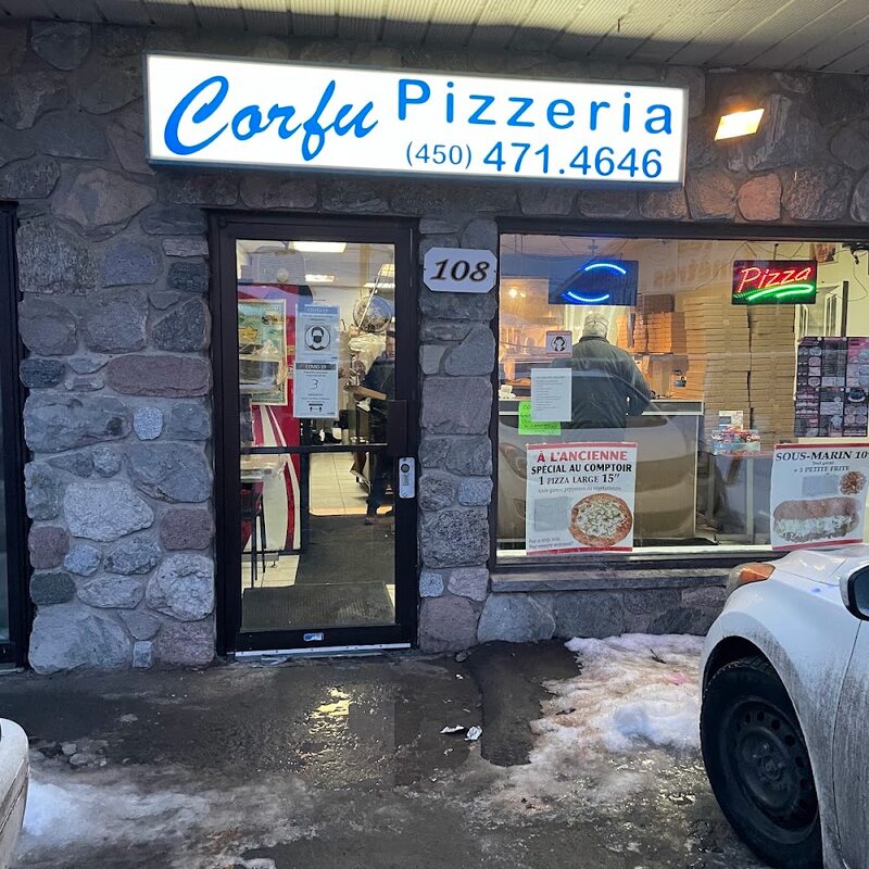 Corfu Pizzeria - Steakhouses, Poutine Restaurants in Montreal