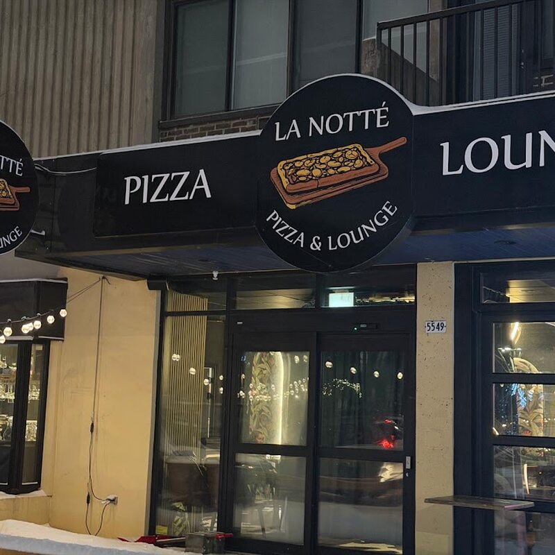 La Nott&egrave; - Middle Eastern, Pizza Restaurants in Montreal