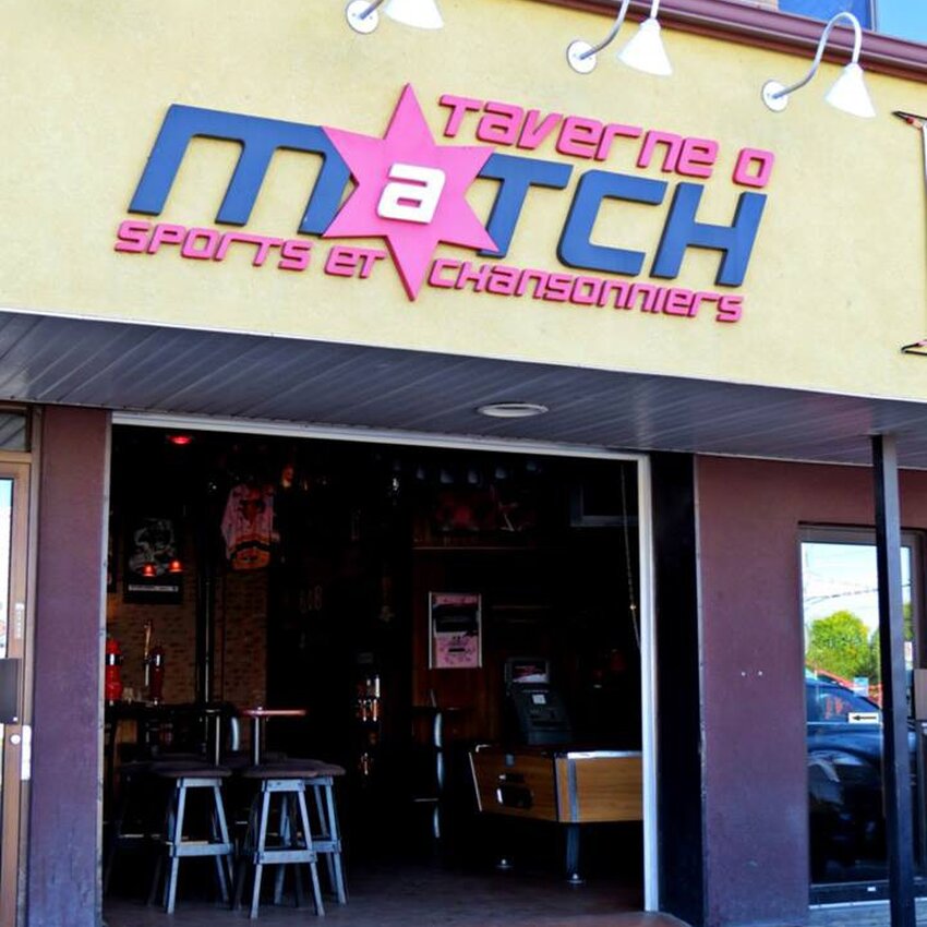 Taverne O Match - Restaurants pr&egrave;s de: G6P1E7