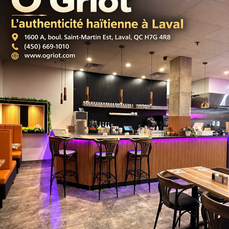 Ô Griot - Restaurants Brunch de Pont Viau