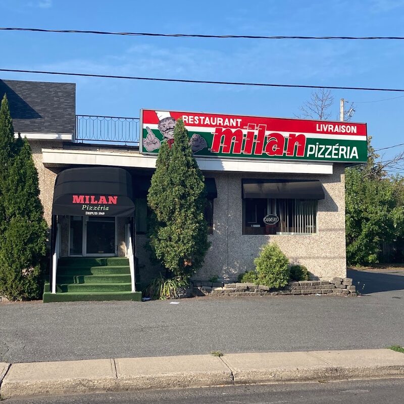 Milan Pizzeria - Restaurants Cafés, Pizza de Montréal