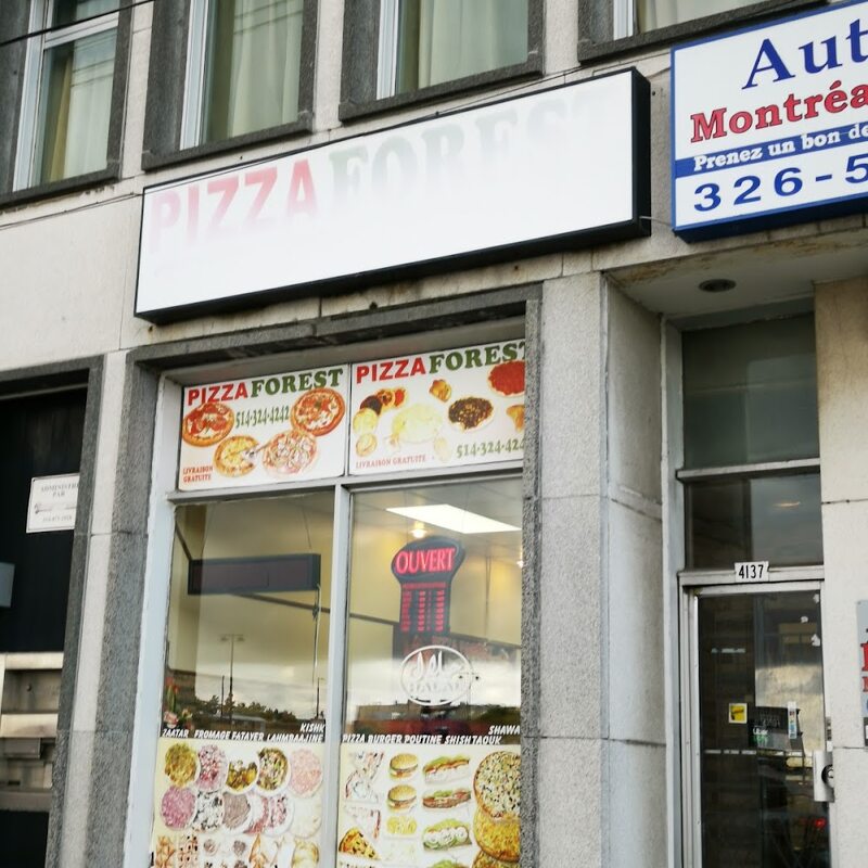 Pizza Forest 2014 - Poutine, Cafés, Tea Restaurants in Montreal