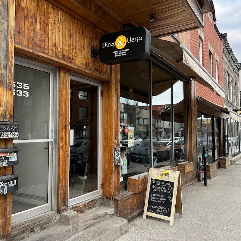 Vices & Versa - Bistros in Montreal