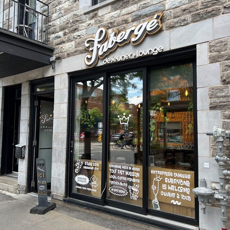 Faberg&eacute; - Basque, Breakfast Restaurants in Montreal