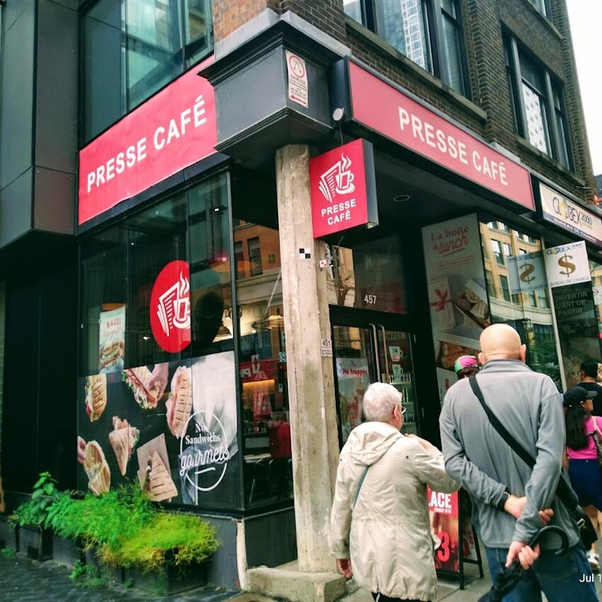Presse Caf&eacute; - Restaurants Commande en ligne, Brunch pr&egrave;s de: H3B4E8