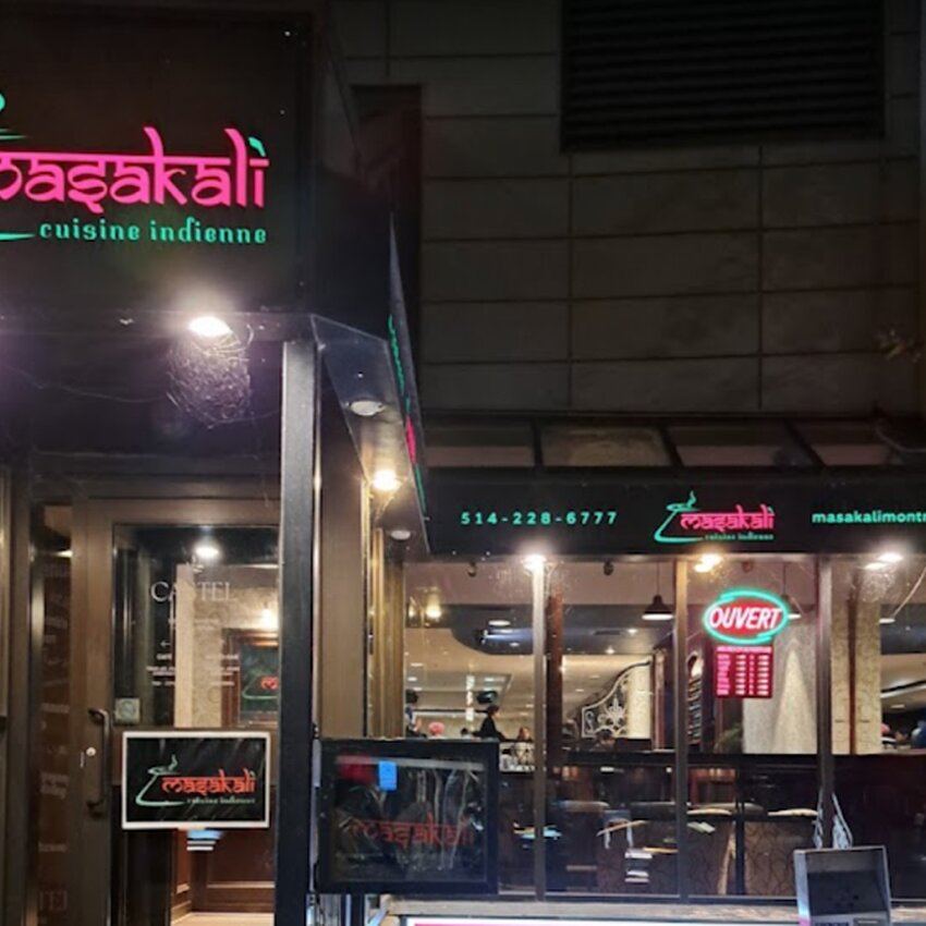 Masakali Indian Cuisine - Restaurants Indiens, Indon&eacute;siens pr&egrave;s de: H2V4E6