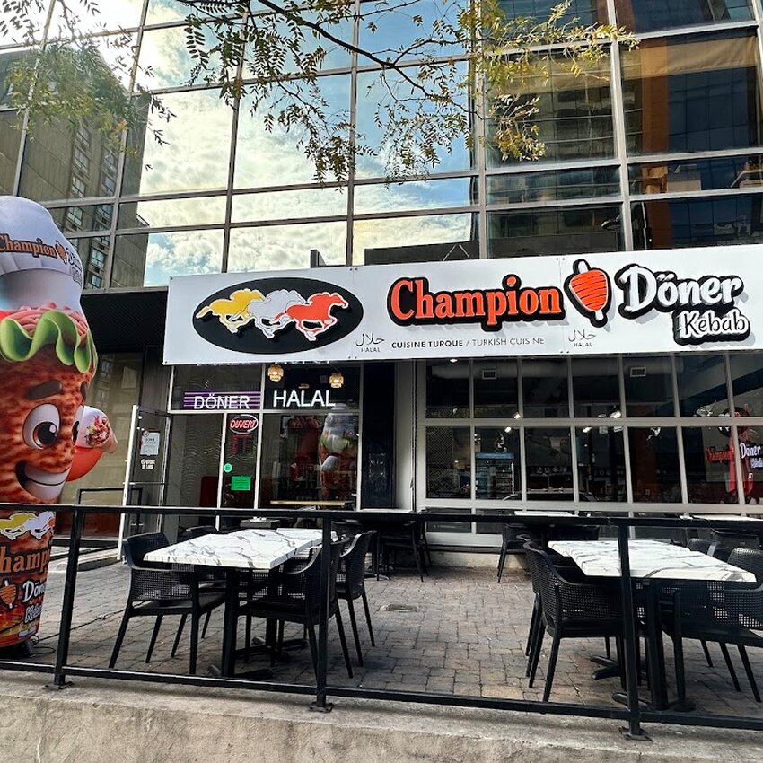 Champion D&ouml;ner - Restaurants Turques, Marocains pr&egrave;s de: H2V4E4