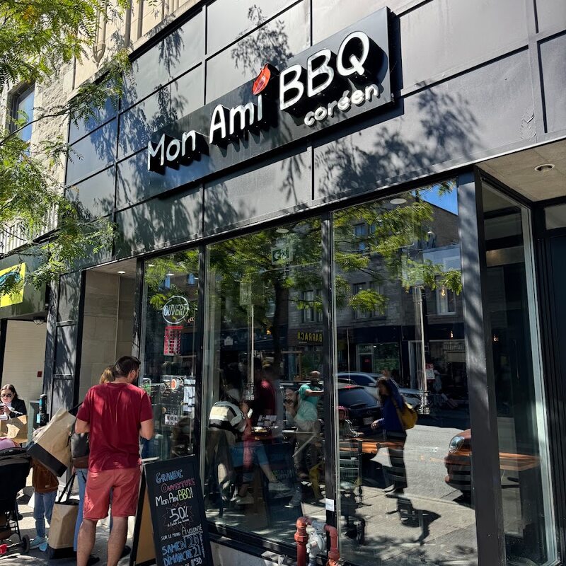 Mon Ami Korean BBQ - Restaurants Terrasses de Montréal