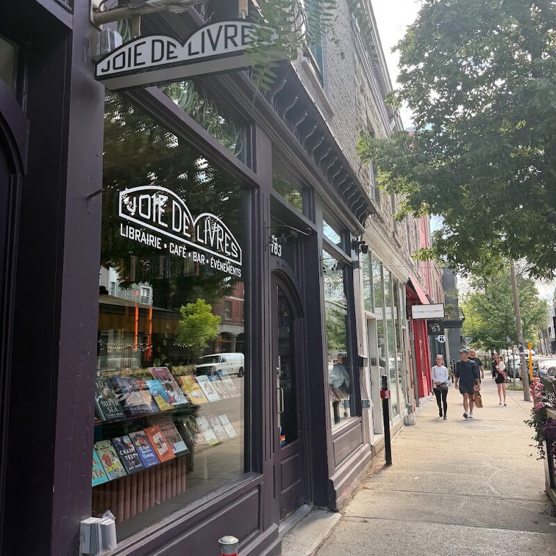 Joie de Livres - Restaurants de Montréal