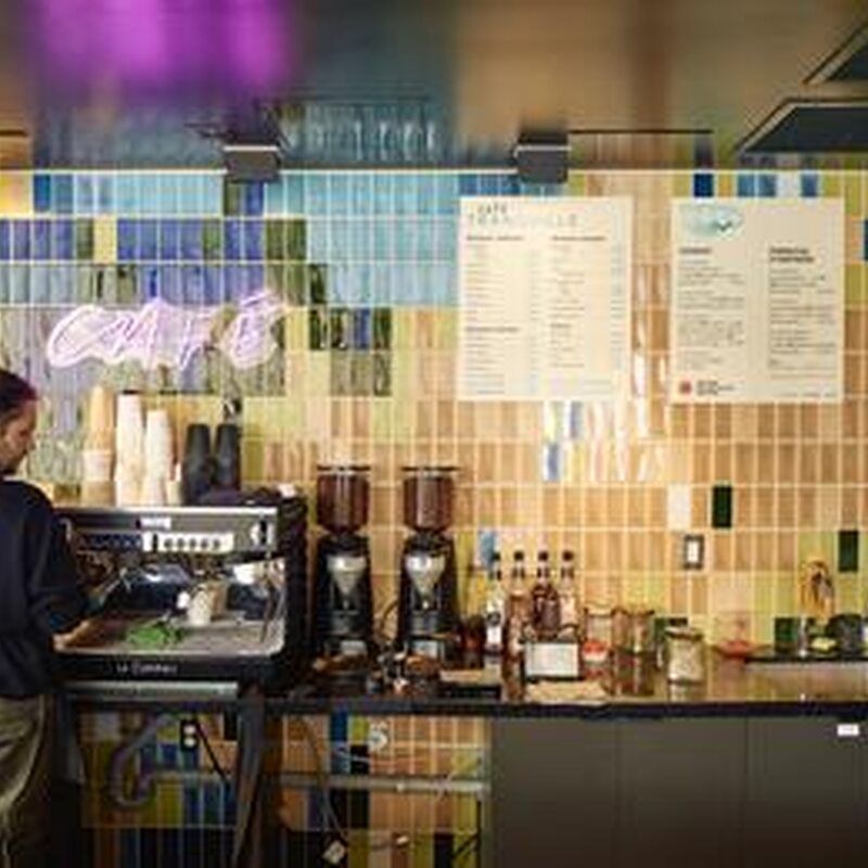 Photo de Café Tranquille, Quartier des Spectacles - Montréal