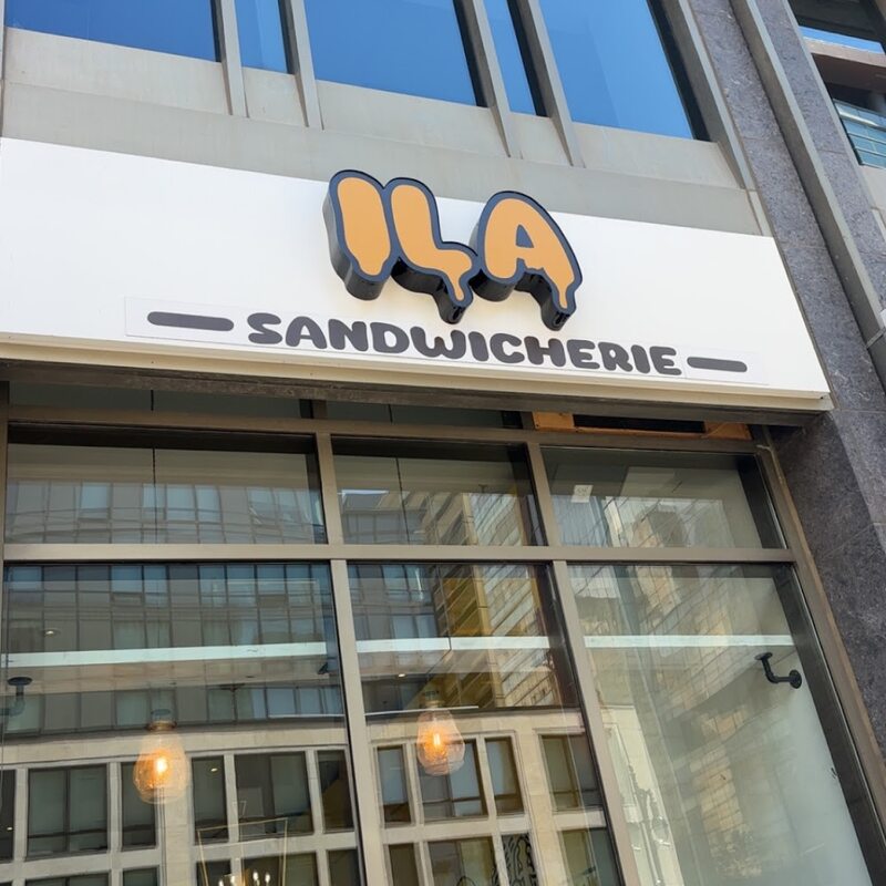 Sandwich au steak Philly de l'ILA - Restaurants de Montréal