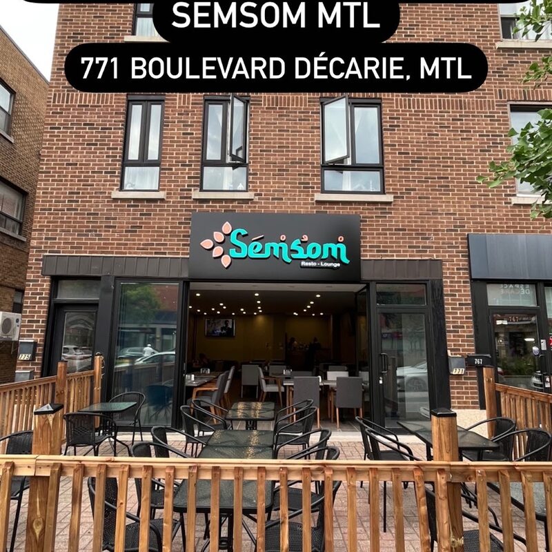 Semsom - Restaurants près de: H4R1K4