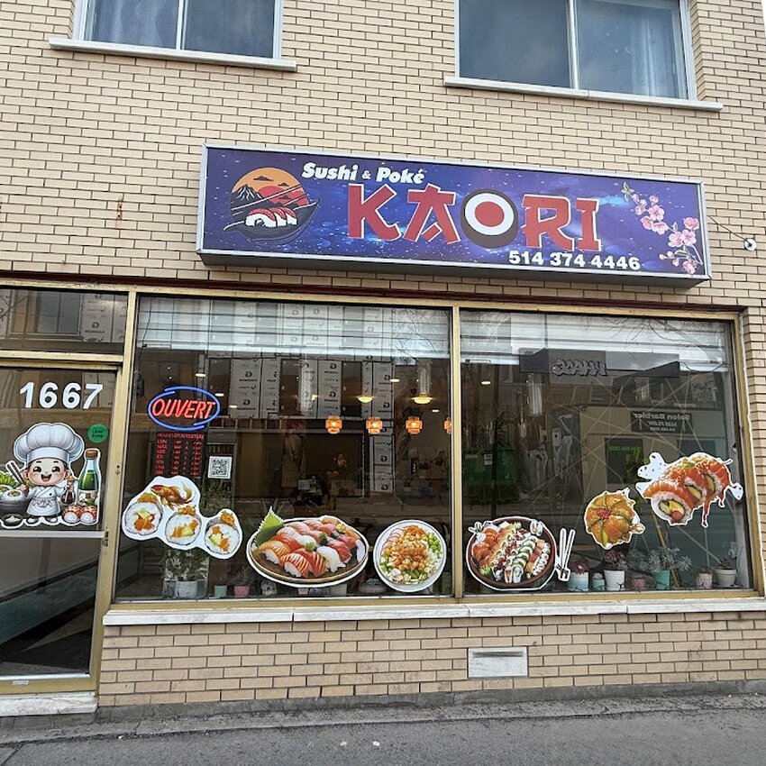 Kaori Sushi & Pok&eacute; - Restaurants Asiatiques, Th&eacute; pr&egrave;s de: H2E1C8