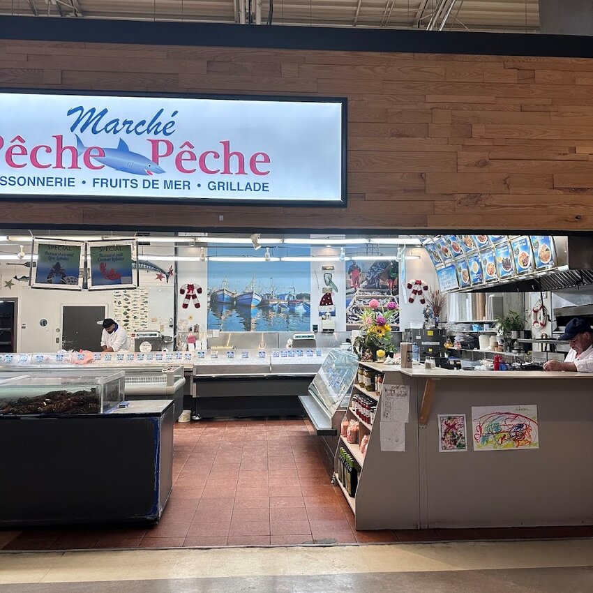 March&eacute; P&ecirc;che P&ecirc;che Poissonnerie - Montreal Seafood/Fish Open Morning Restaurants