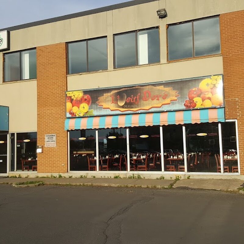 L'Oeuf Doré - Restaurants Entrée accessible aux fauteuils roulants de Montréal