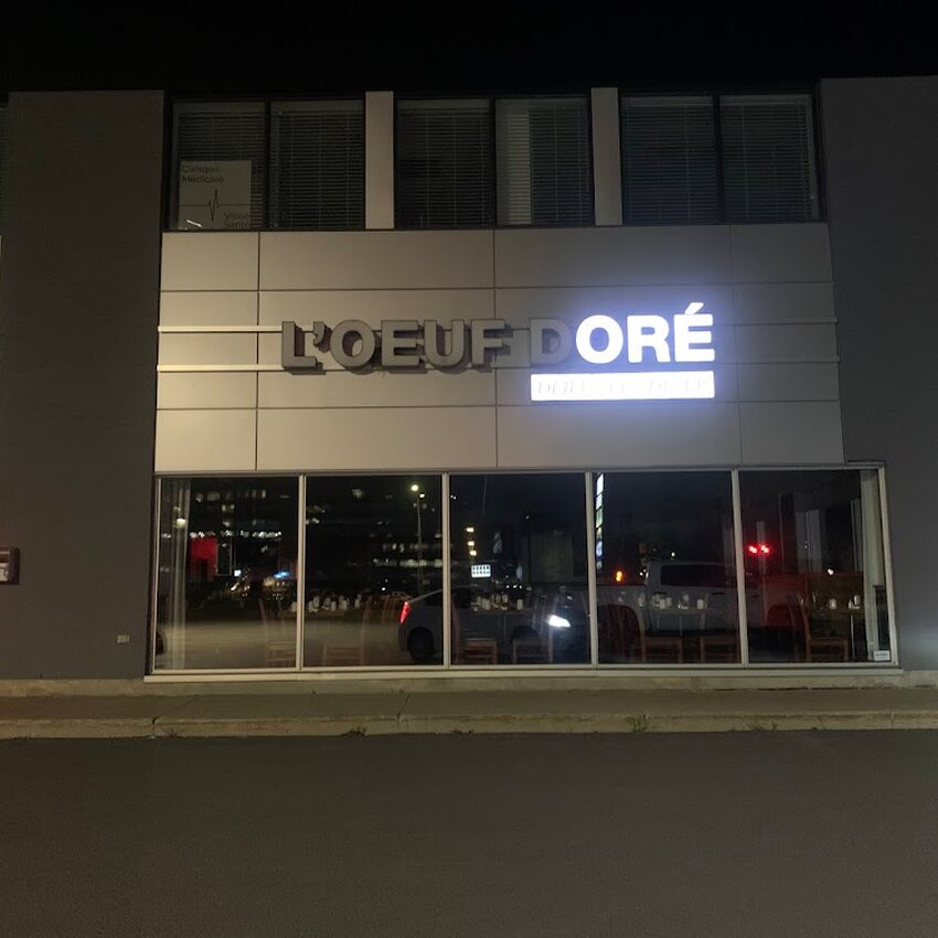 L'Oeuf Dor&eacute; - Restaurants pr&egrave;s de: J3A1B6