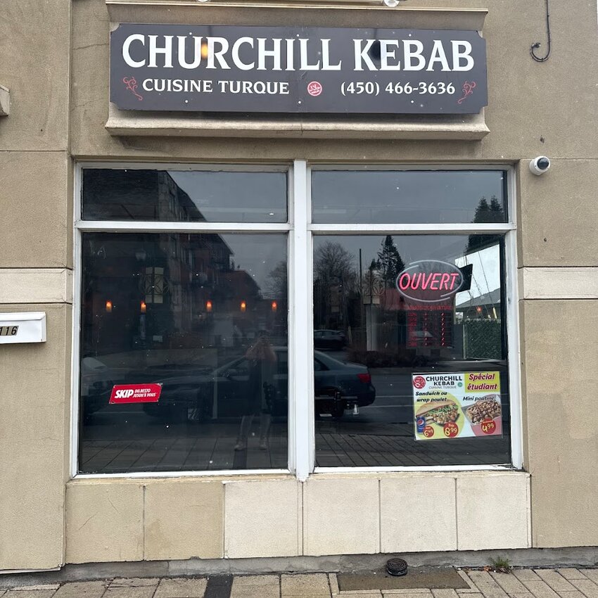 Churchill Kebab - Restaurants pr&egrave;s de: J4V2P7