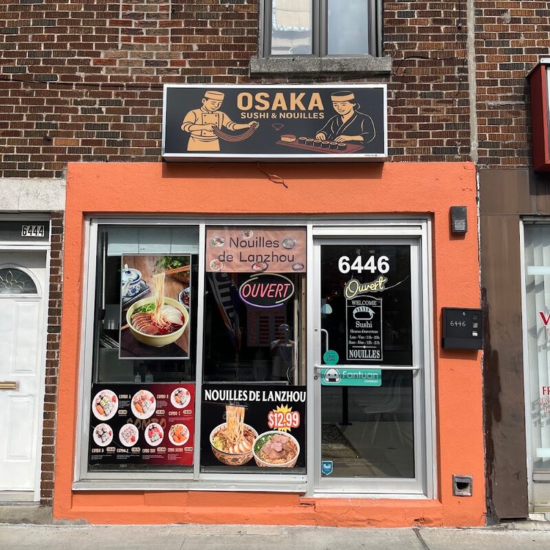 Osaka Sushi & Noodles - Takeout Available, Brunch Restaurants in Montreal