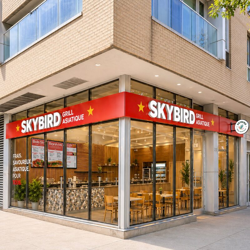Skybird Asian Grill - Restaurants Halal Livraison de Montréal