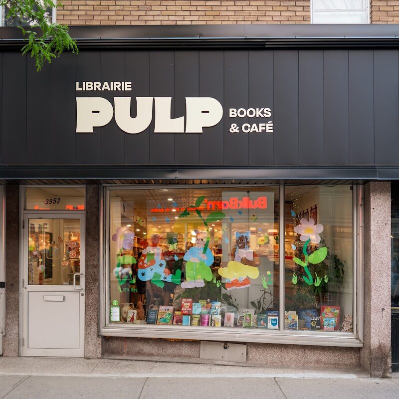 Pulp Books & Cafe - Restaurants de Montréal